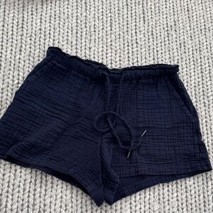 GAP High Waist Dark Blue Shorts